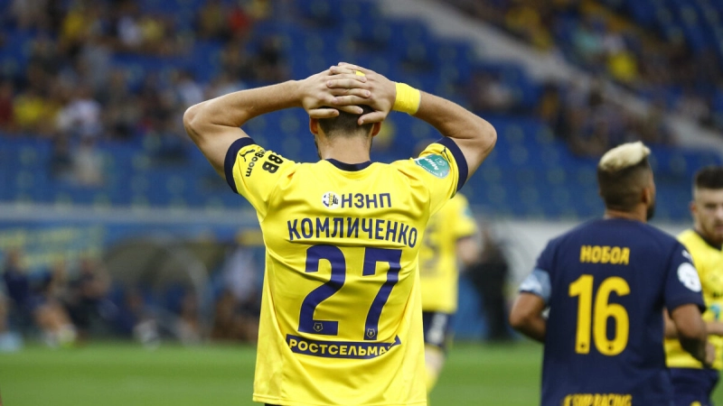 Форвард «Ростова» Комличенко мечтает играть в клубе из ТОП-5 лиг Европы